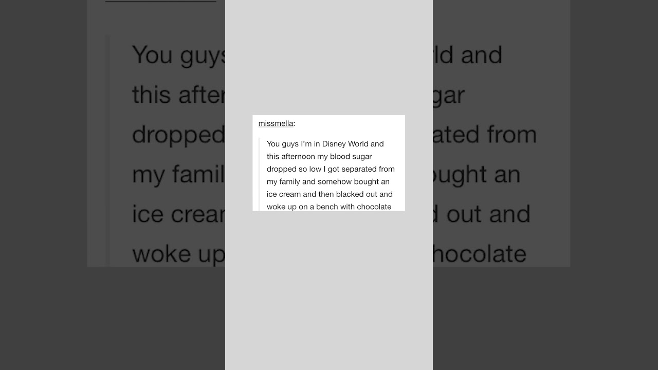 Пост из Tumblr о &laquo;волшебном месте&raquo; 😌