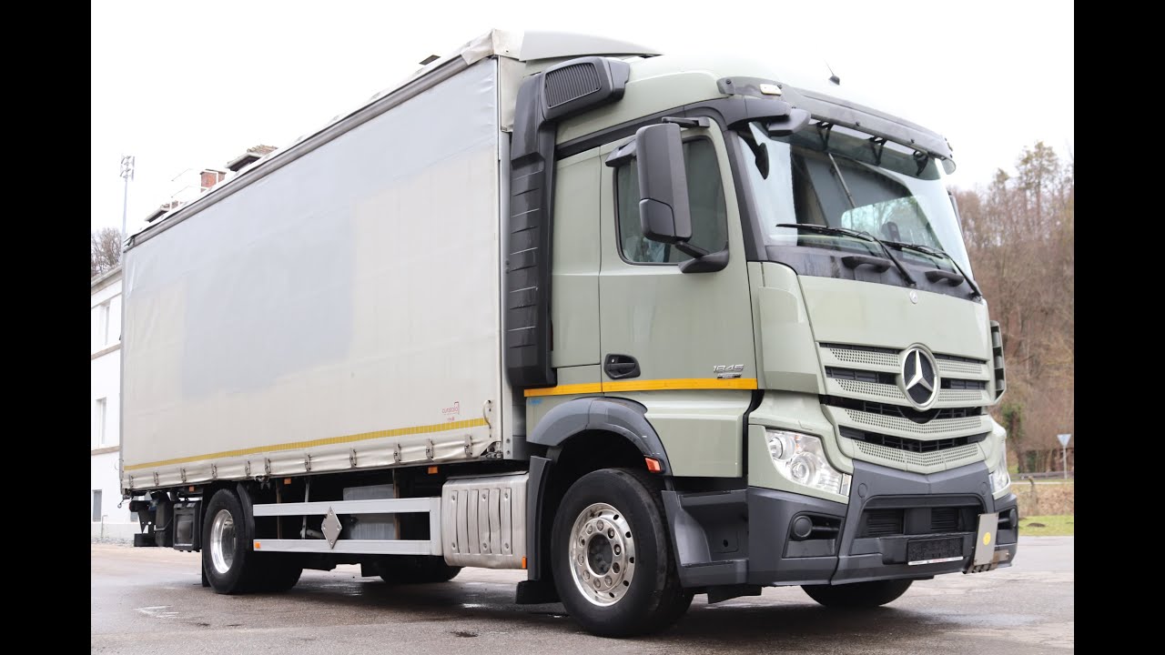 Mercedes Actros 1845 Schiebeplane/sliding tarpaulin