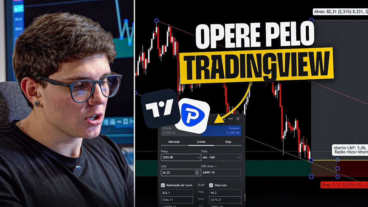 Operar FOREX PELO TRADING VIEW nunca foi tão SIMPLES! (pepperstone)