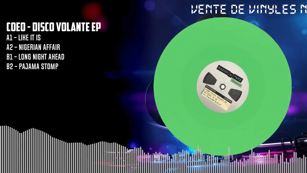 Coeo - Disco Volante Ep [GREEN] (RNTR015)