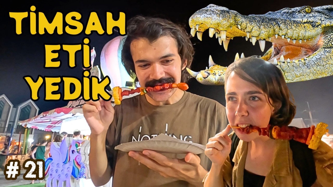 Çadırda Uyanıp Timsah Eti Yemek! 🐊 Krabi, Tayland 🇹🇭 • 10 DOLARA DÜNYA TURU #21
