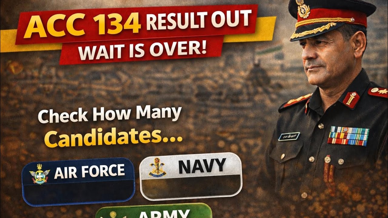 ACC 134 /SCO 59 /NT RESULT OUT 🔥 | How many candidates cleared the exam?