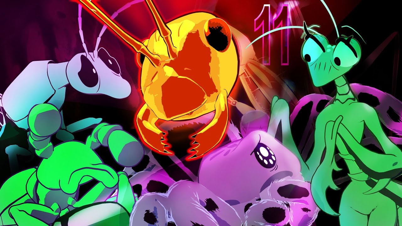 Люди-Б-пропали! #11 &mdash; Ещё не пропали &mdash; научно-фантастическая анимация гигантского жука-богомола, ...