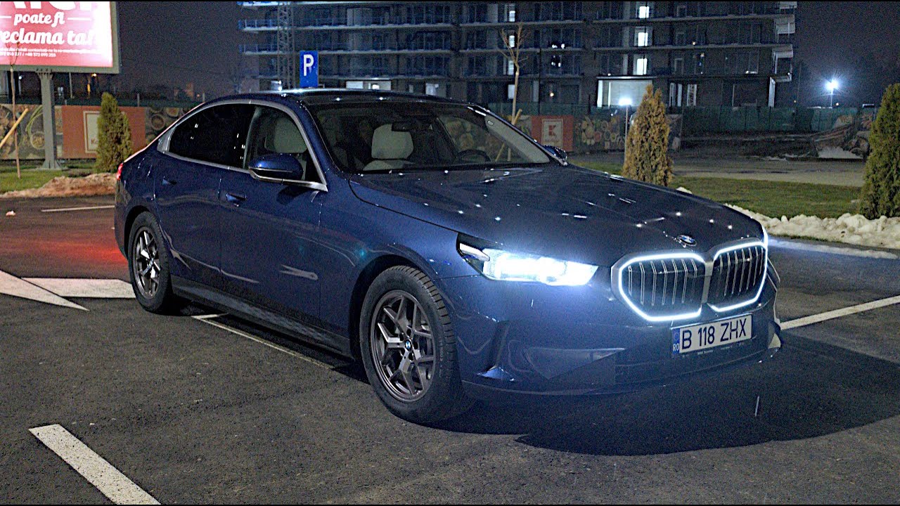 New BMW 5 Series Night Lights