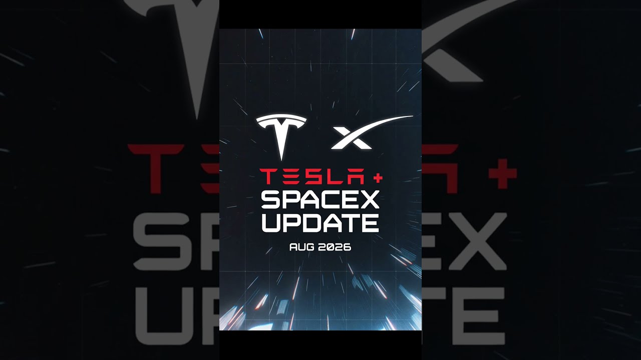 Tesla and SpaceX News Update- August 5, 2026 #tesla #spacex