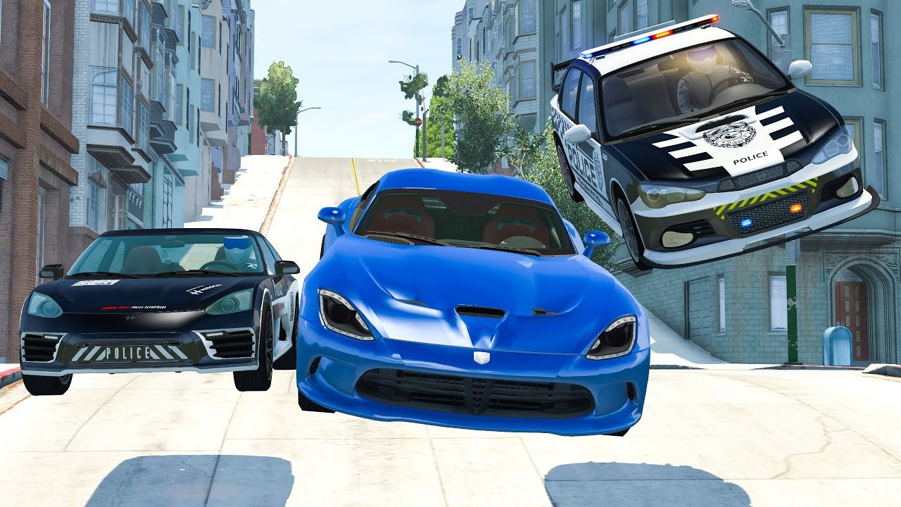 Police Chases Vol #2 - BeamNG DRIVE