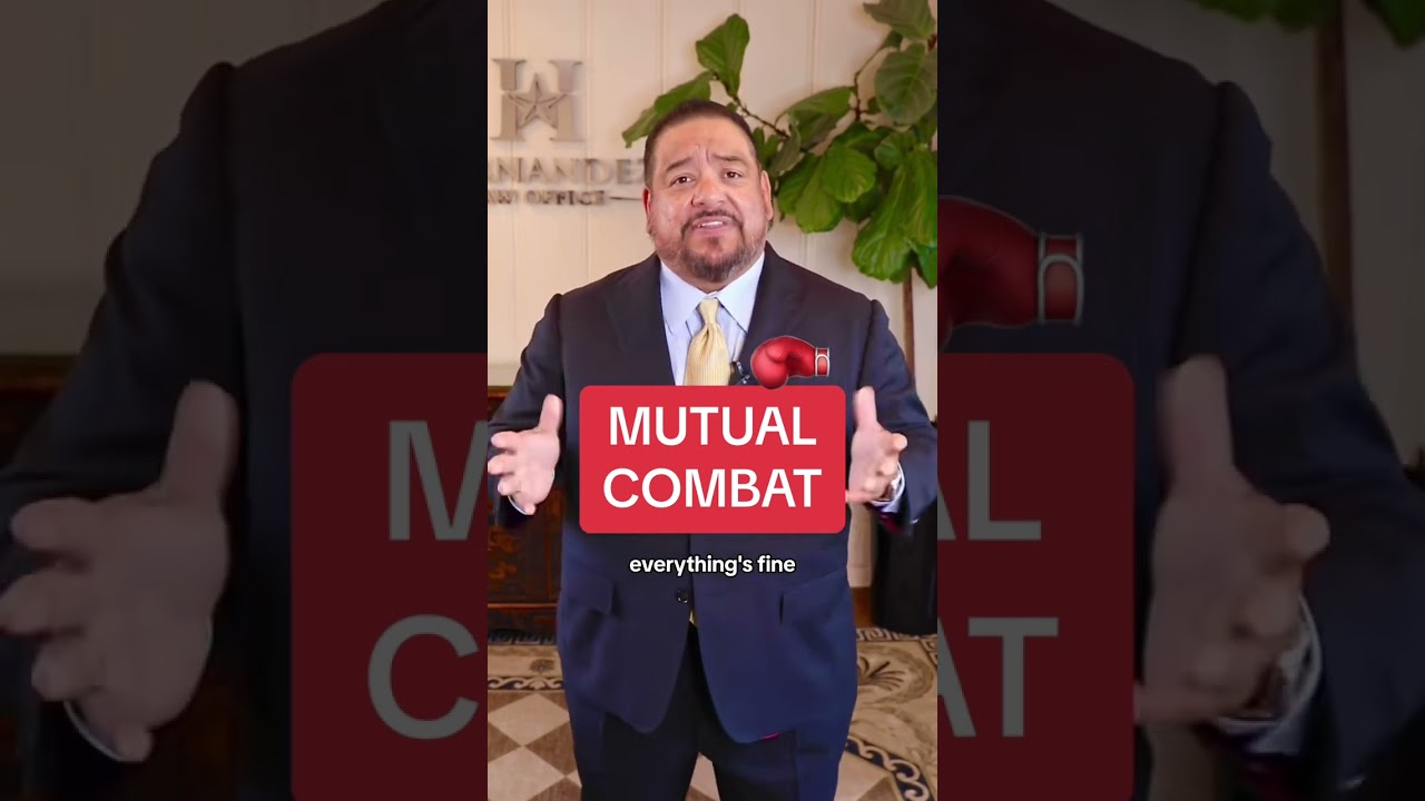 Is mutual combat legal in public? 🥊 #texas #viral #lawyer #mutualcombat #police #fight