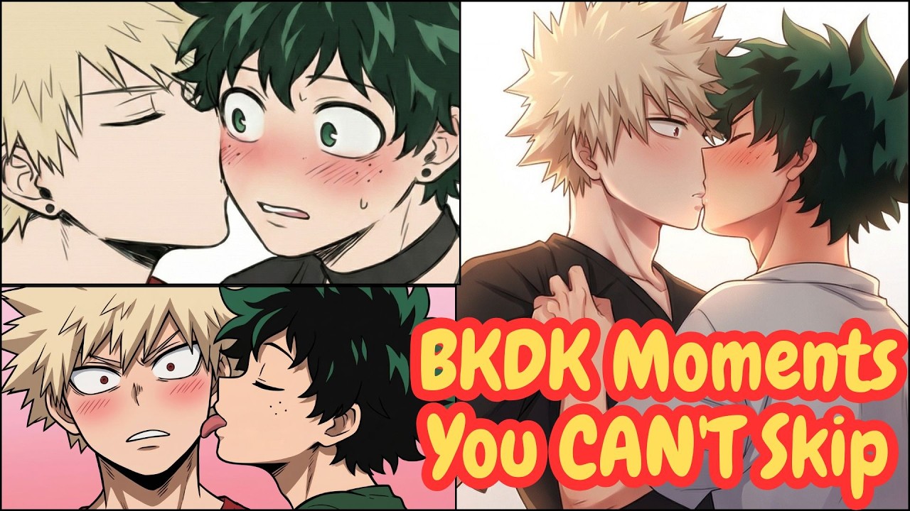 BakuDeku Moments That Are TOO GOOD 💚🔥 | BKDK Comic Dub