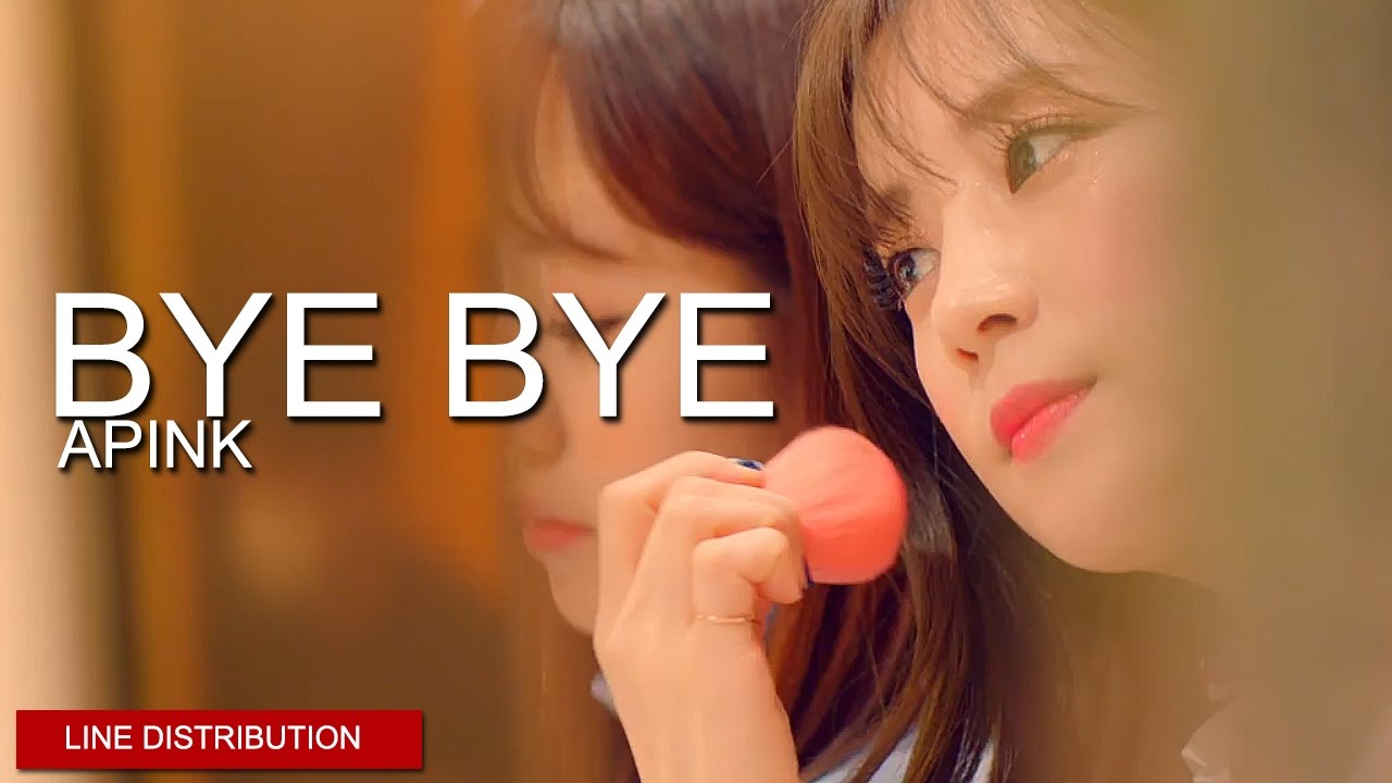 APINK - BYE BYE | Line Distribution (Color Coded)