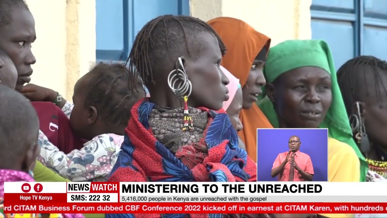 5,416,000 people in Kenya are unreached by the gospel