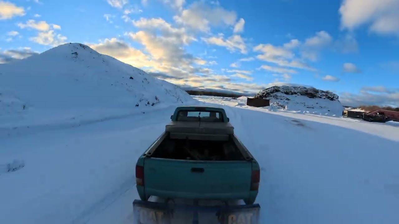 drifting my ranger on ice road