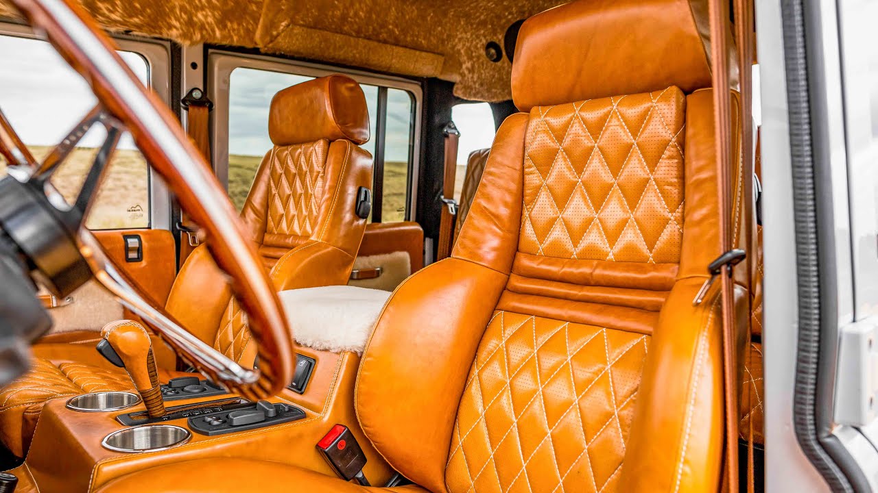 MOST Exclusive Interior DESIGNS for CUSTOM DEFENDERS | ECD Automotive Design