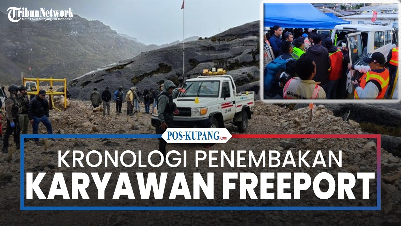 Kronologi Penembakan Karyawan Freeport Indonesia di Tembagapura