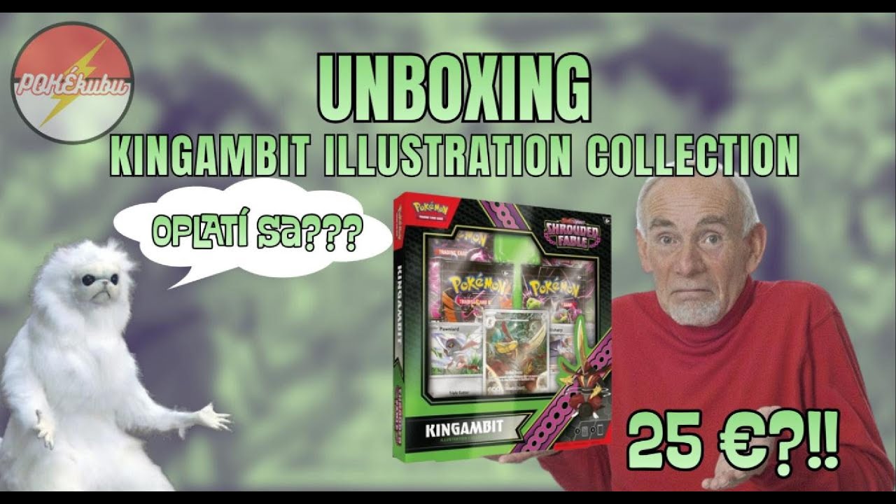 Otvoril som Kingambit Illustration Collection! Oplatilo sa to za tú cenu? + bonus na záver!