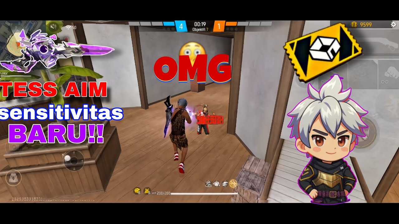 TEST GAMEPLAY PEPENG SHOT! PAKE SENSITIVITAS FF GACORR #freefire 