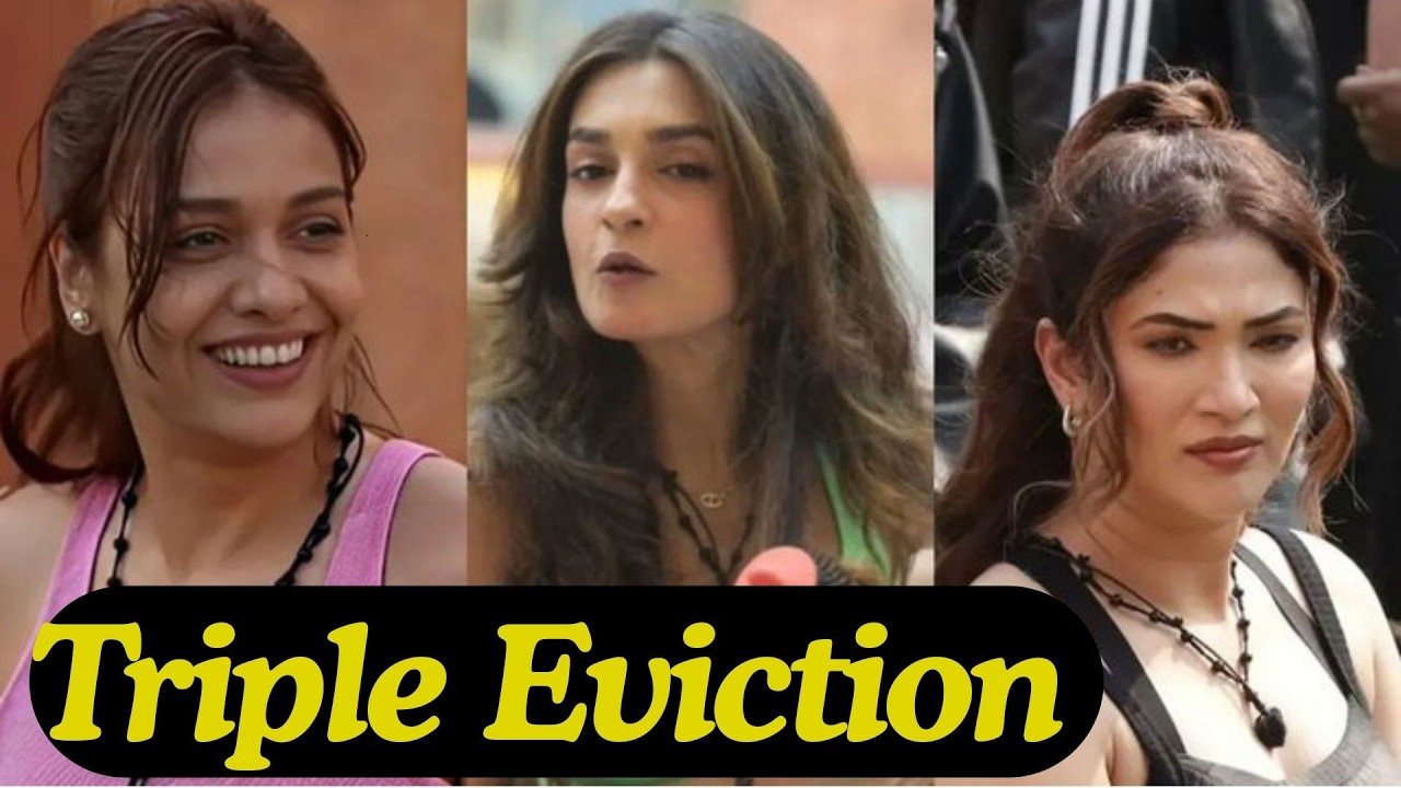 The 50 Shocking Triple Eviction: Divya Agarwal, Shiny Doshi & Ridhima Pandit EVICTED