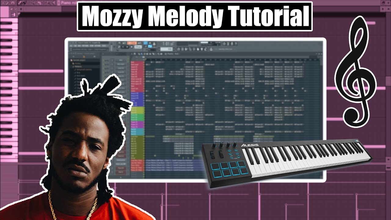 How To Make A Mozzy Type Melody From Scratch  | How To Make A Bay Area Melody In Fl Studio 2021