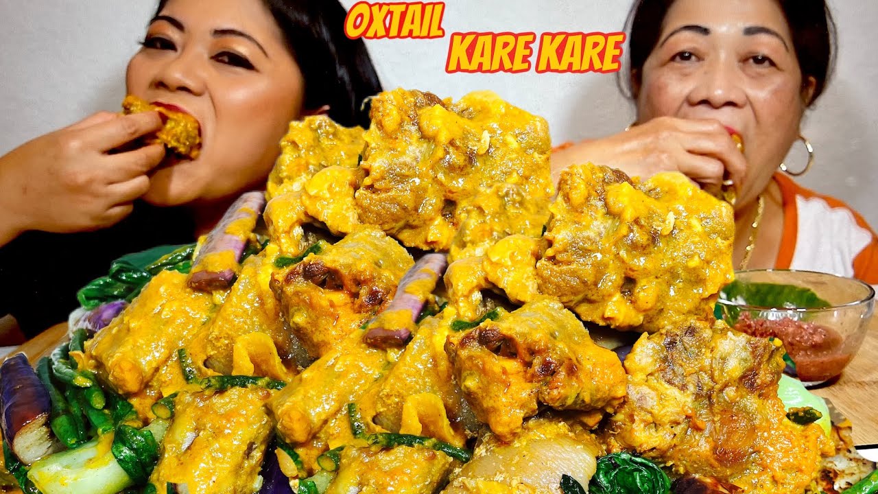OXTAIL KARE KARE MUKBANG | PHILIPPINES MUKBANG | EATING SHOW | FILIPINO FOOD