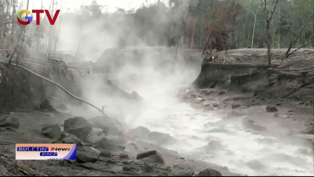Truk Pasir Diterjang Banjir Lahar Panas di Lumajang, Jatim - BIP 17/01