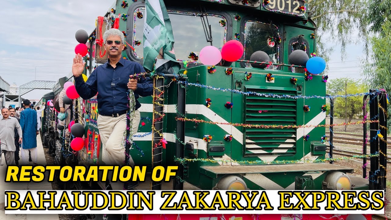 Travelling from Multan to Karachi | Bahauddin Zakarya Express | Amin Hafeez