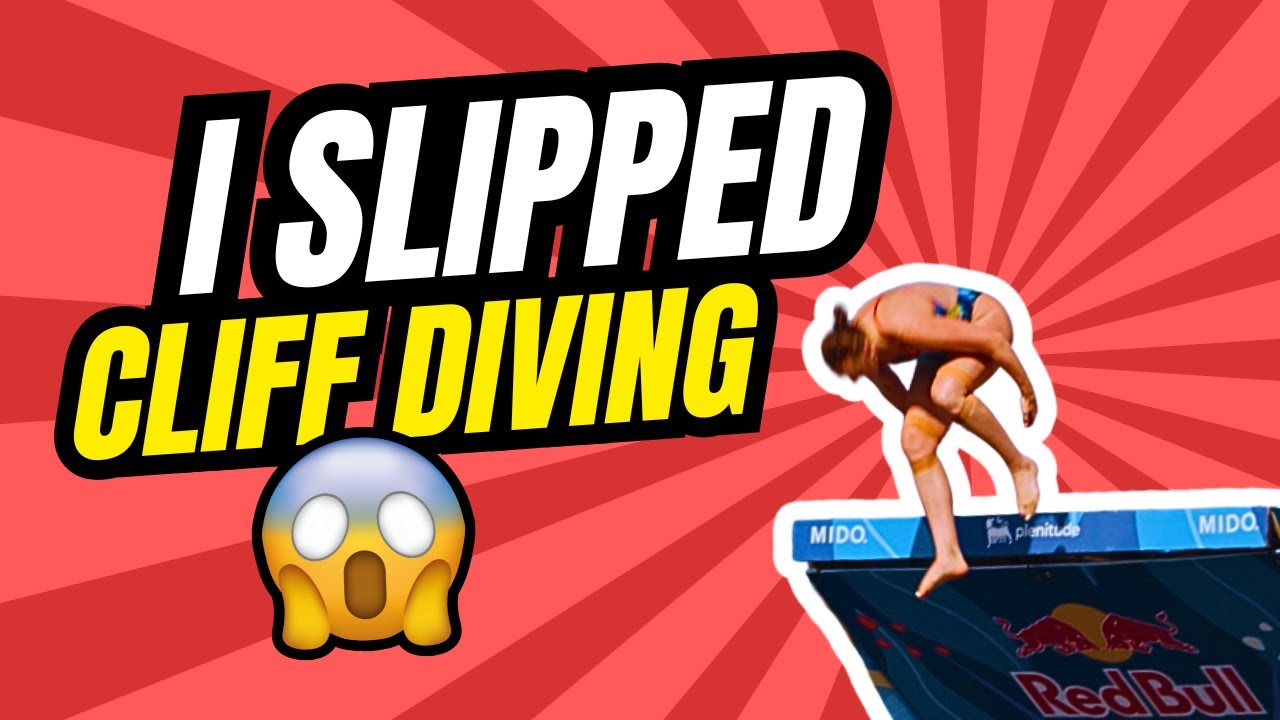 I SLIPPED CLIFF DIVING