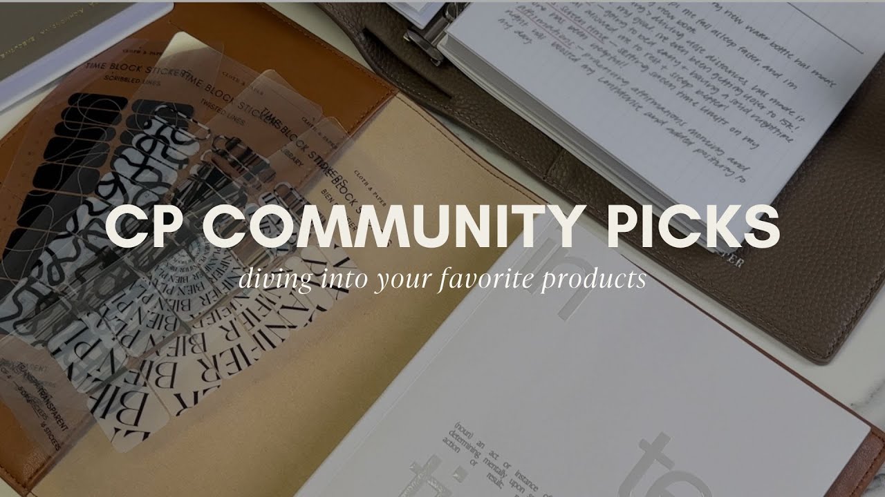 C&P Community Picks: The Top Must-Have Items | Cloth & Paper