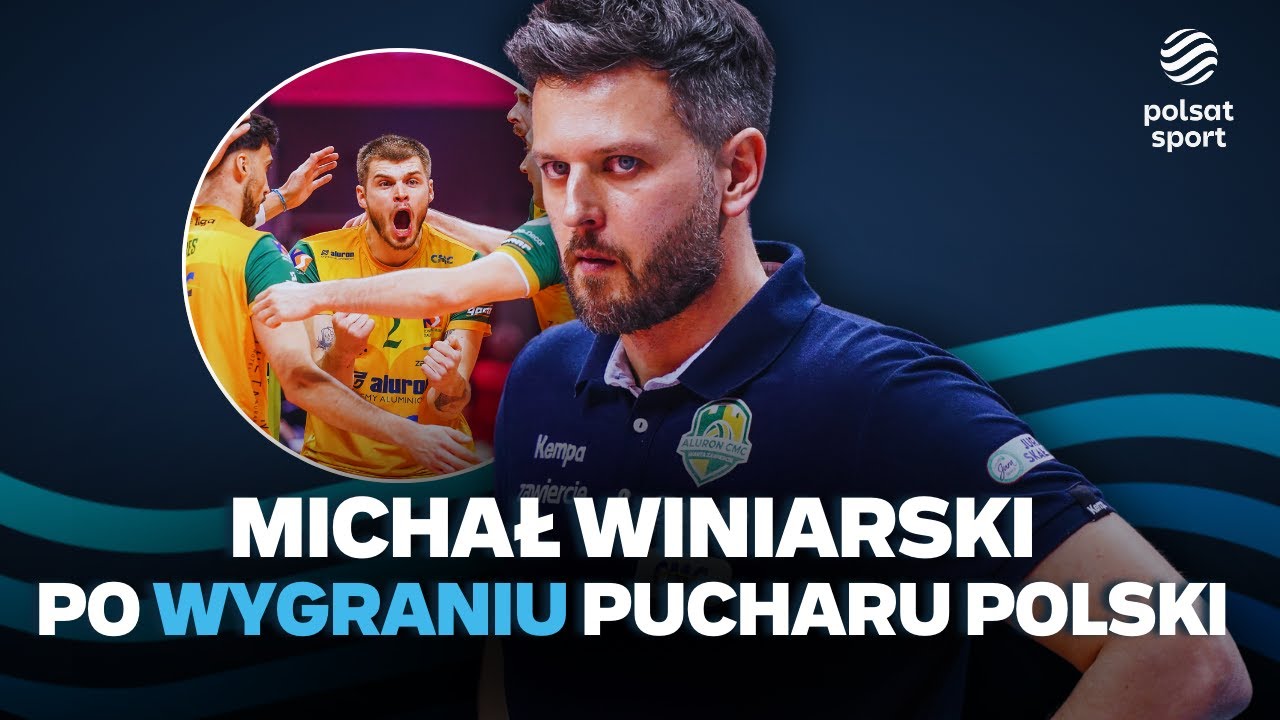 Aluron CMC Warta Zawiercie z Pucharem Polski! Rozmowa z Michałem Winiarskim