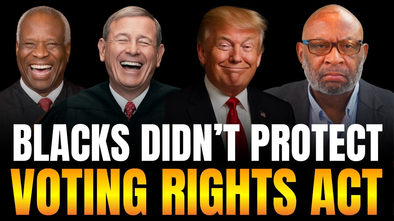 Blacks Didn't Protect The Voting Rights Act! The GOP Will Likely Finish Gutting It Tomorrow. SAD!!