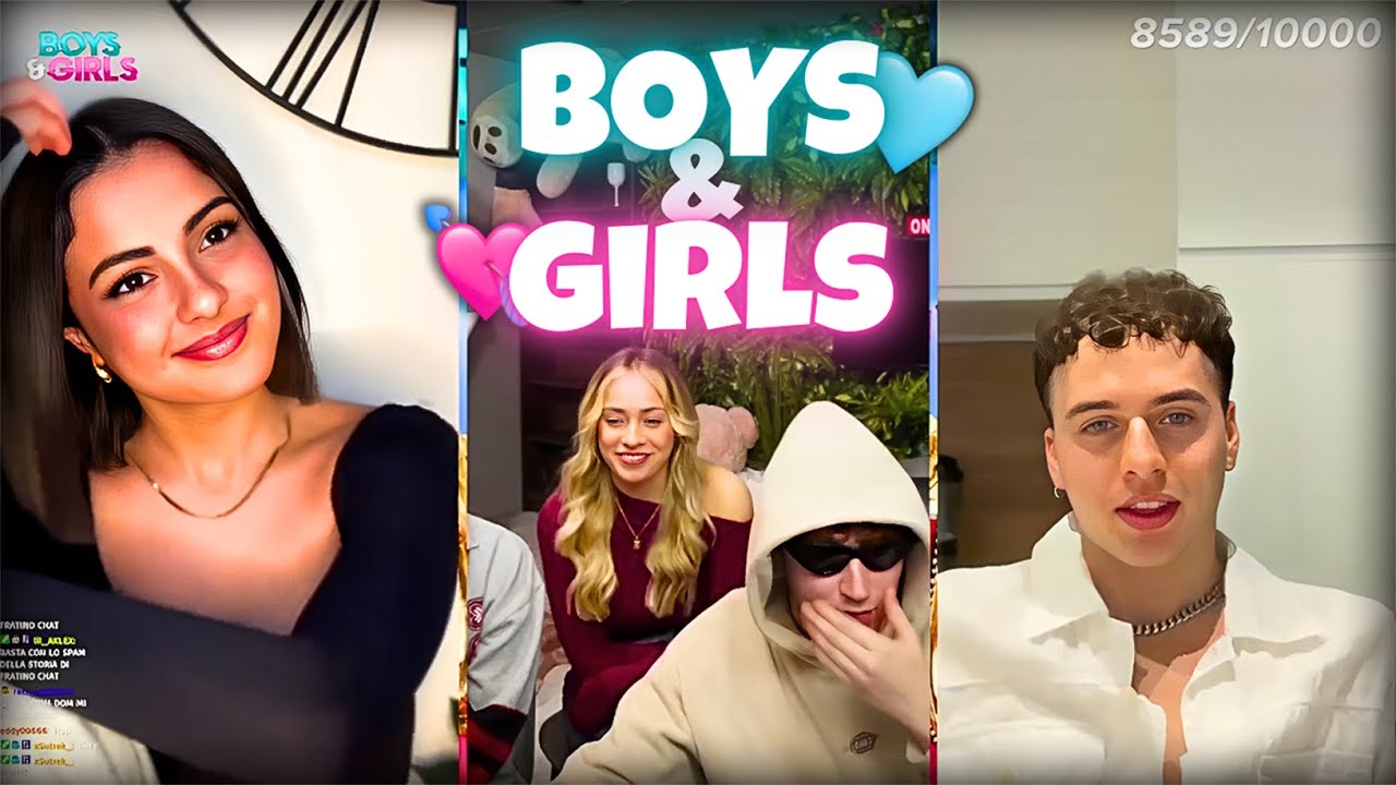 FORMAT BOYS AND GIRLS: 4 RAGAZZE e 4 RAGAZZI 🥵 w/Allicarollo, Fratino, Berlini, Tancredi & altri