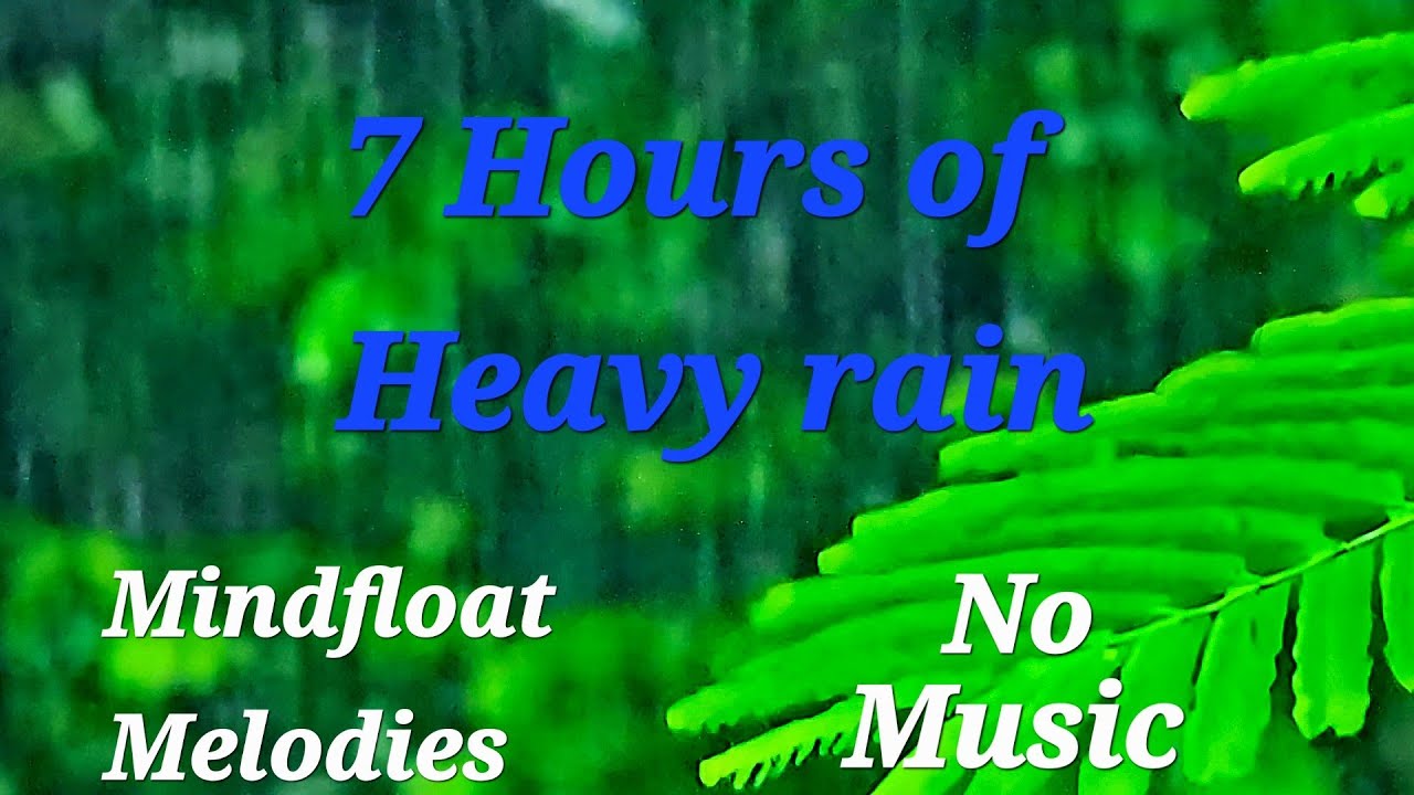RAINY NIGHT AMBIANCE 7 HOURS DEEP SLEEP