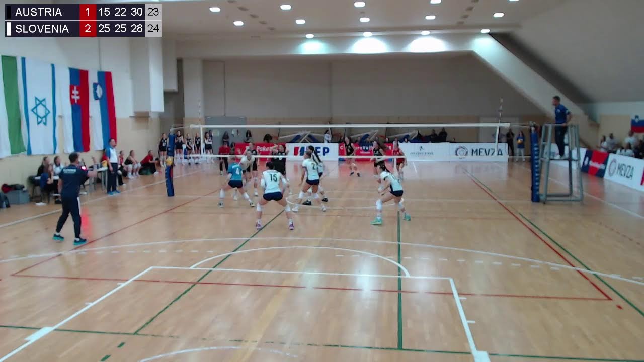 7.1.2025. CEV ECQ U16 WOMEN 1st round, Pool B, AUSTRIA - SLOVENIA