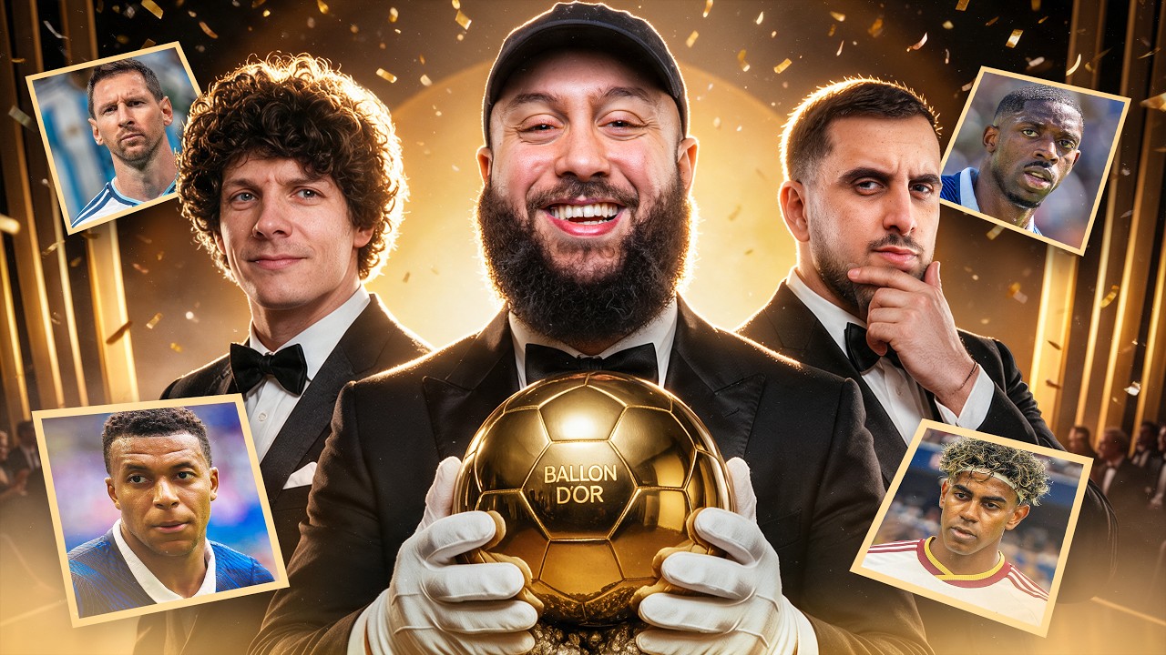 VOICI NOTRE TOP 10 BALLON D'OR ! (ft @LundiSpaghettiTV & @350Youss)
