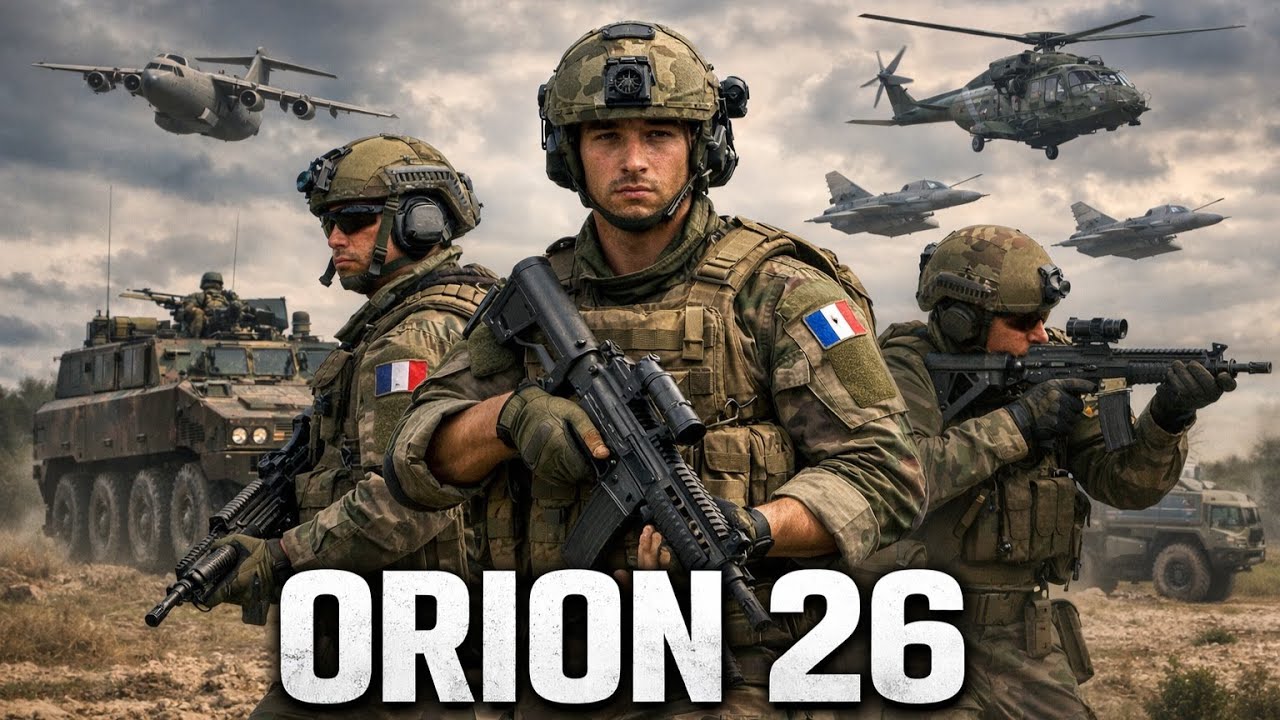 ORION 26 &ndash; Exercice militaire majeur : objectifs, forces engag&eacute;es et enjeux. LA GUERRE DE DEMAIN