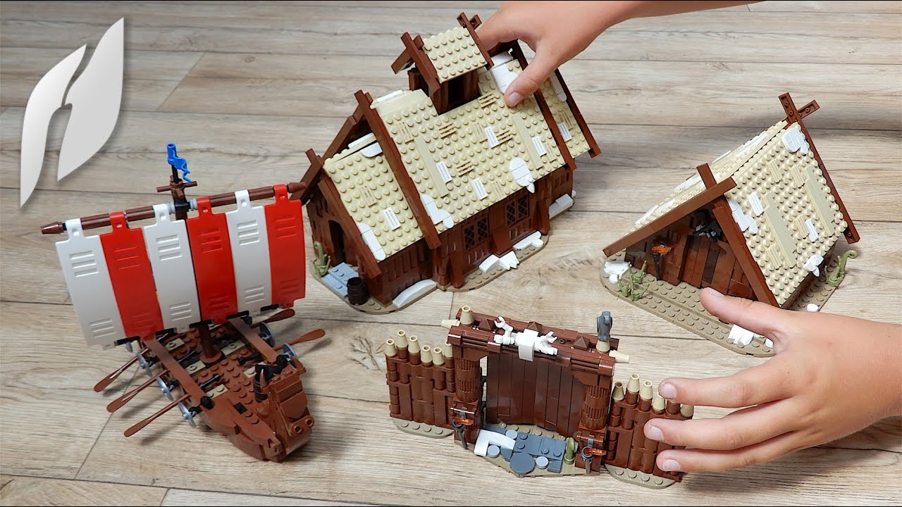 New Arrival from the medievalbrick.com - Viking Village - Unboxing & Review (4K)