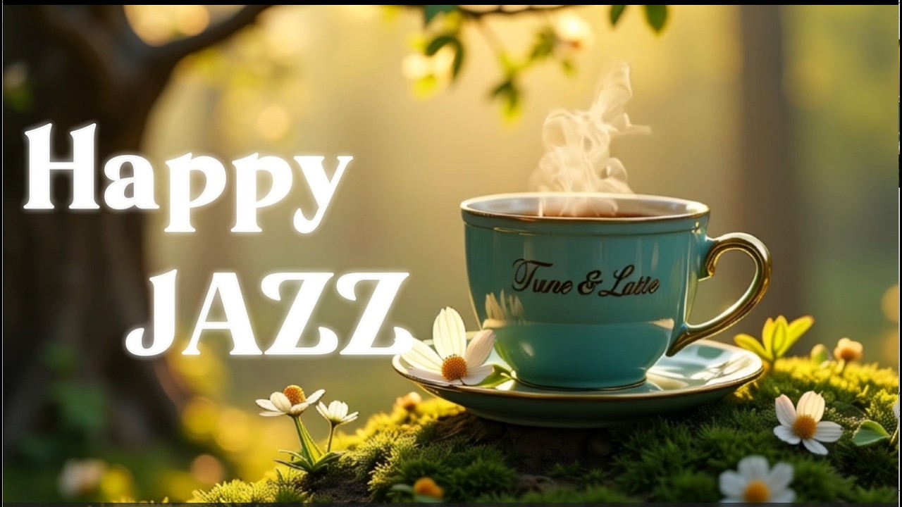Happy Spring Coffee Jazz ☕🌷 LIVE 24/7 | Smooth Cafe Music for Work, Study & Relaxation