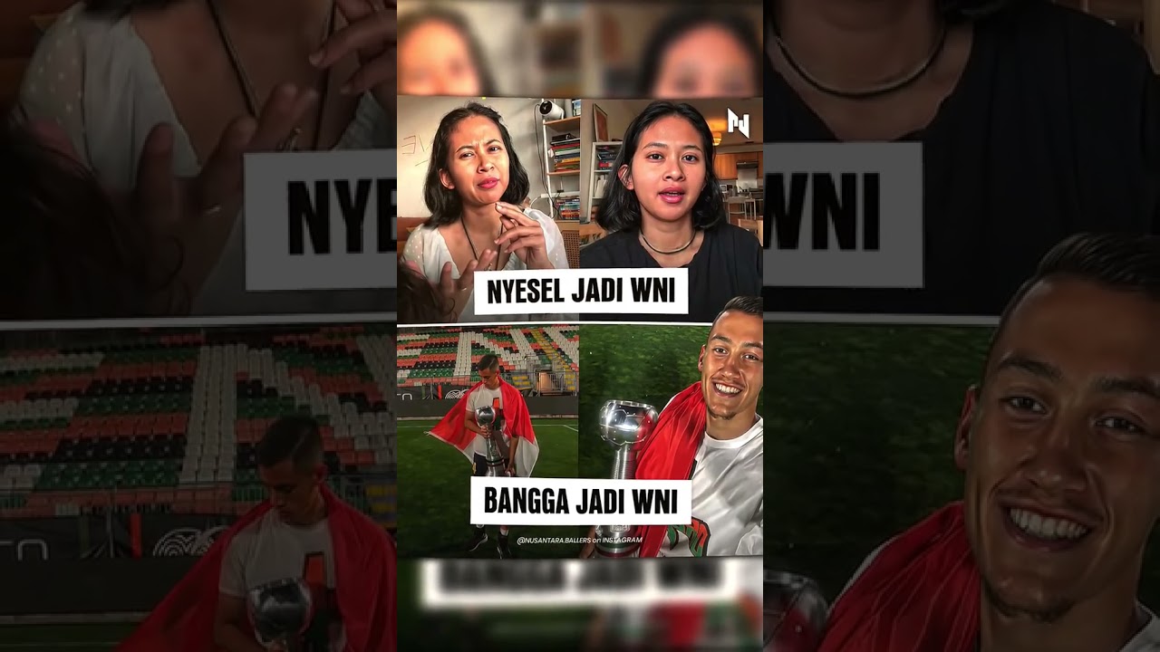 ada yang menyesal menjadi WNI ada pula dengan bangga menyandang status WNI #shorts #indonesia