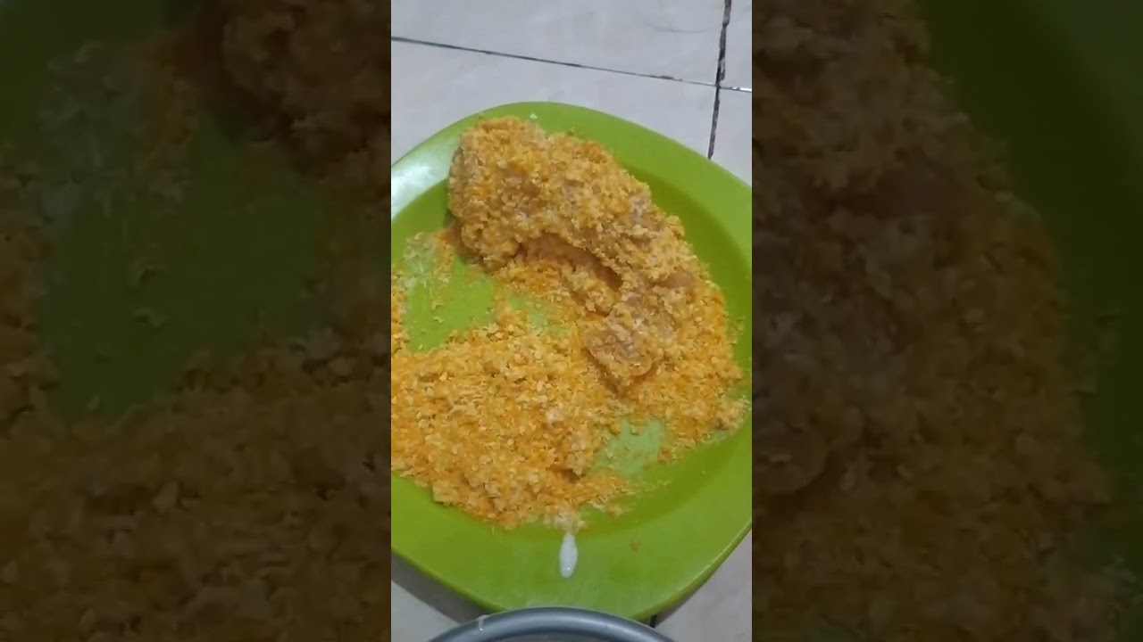 Resep ayam crispy ala2 bunda Khalisa 