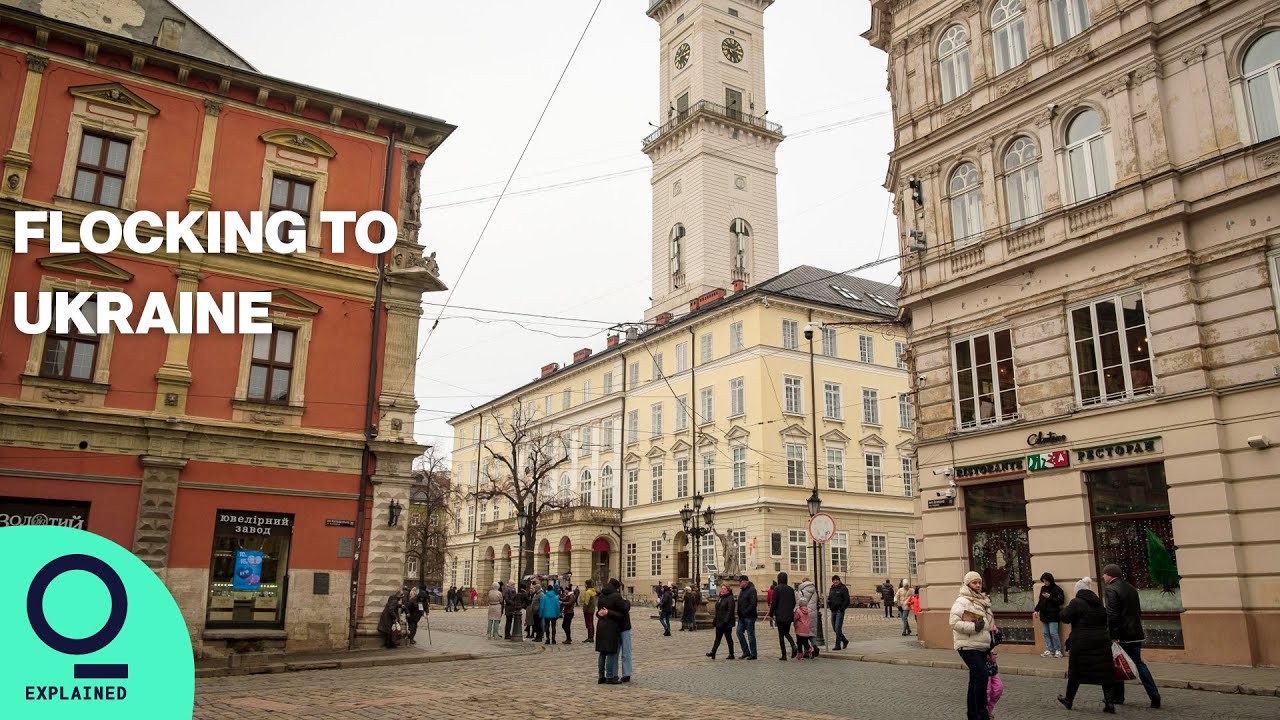 Seeking Refuge in Ukraine’s Western City of Lviv