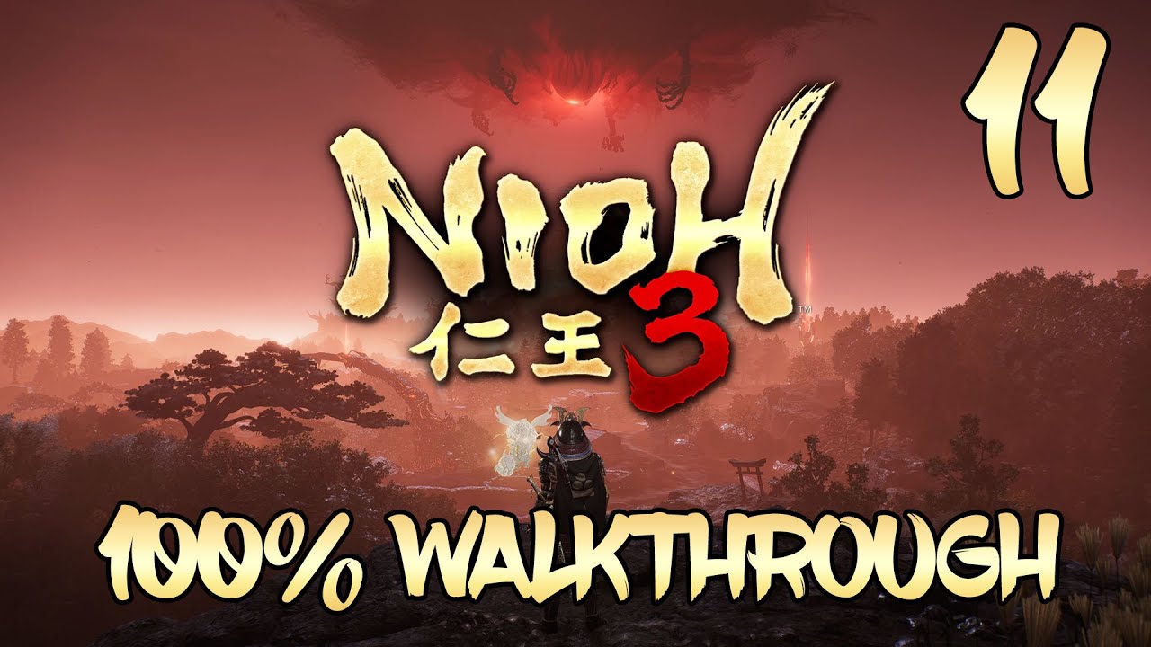 Nioh 3 - 100% Walkthrough Part 11: Lake Hamana & Horie's Fleeting Petals