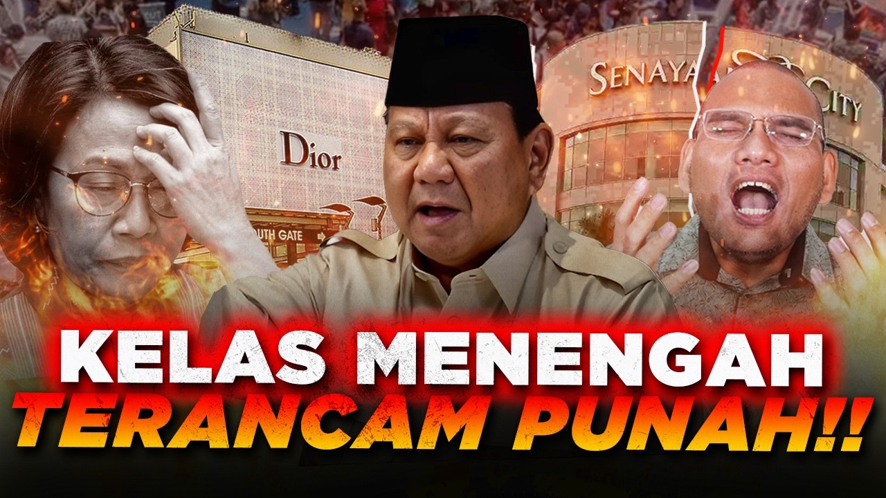 EKONOMI RI LESU!! Daya Beli Masyarakat MENURUN!! Kelas MENENGAH TERANCAM PUNAH!?