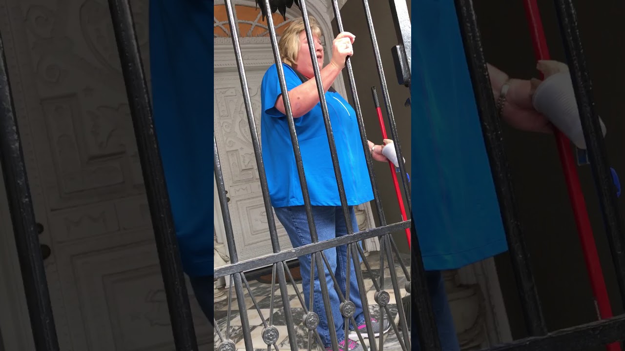 Hidden cam footage of the LaLaurie mansion in New Orleans interview with the maid