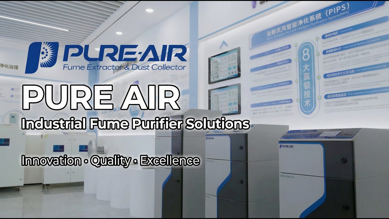 Industrial workshop dust removal efficiency exceeding 99%? PURE-AR Industrial Fume Extractor