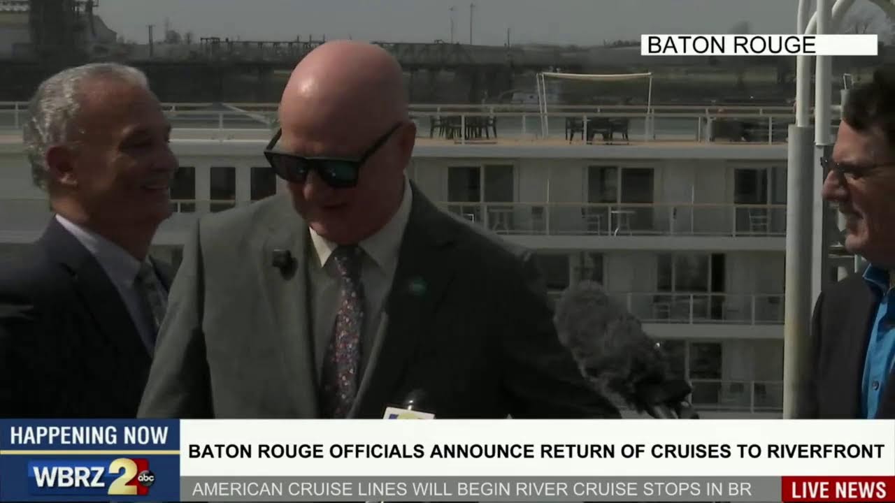 WATCH: Officials announce return of American Cruise Lines ship to Baton Rouge riverfront