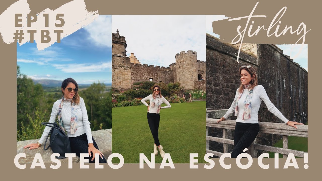 visitando o CASTELO DE STIRLING na ESCÓCIA! | vlog