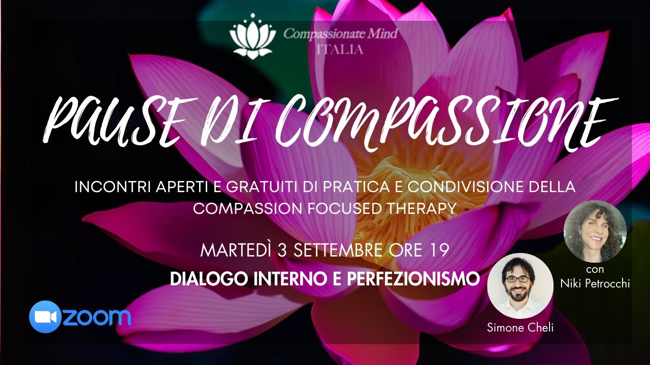 Pause di Compassione - Dialogo Interno e Perfezionismo