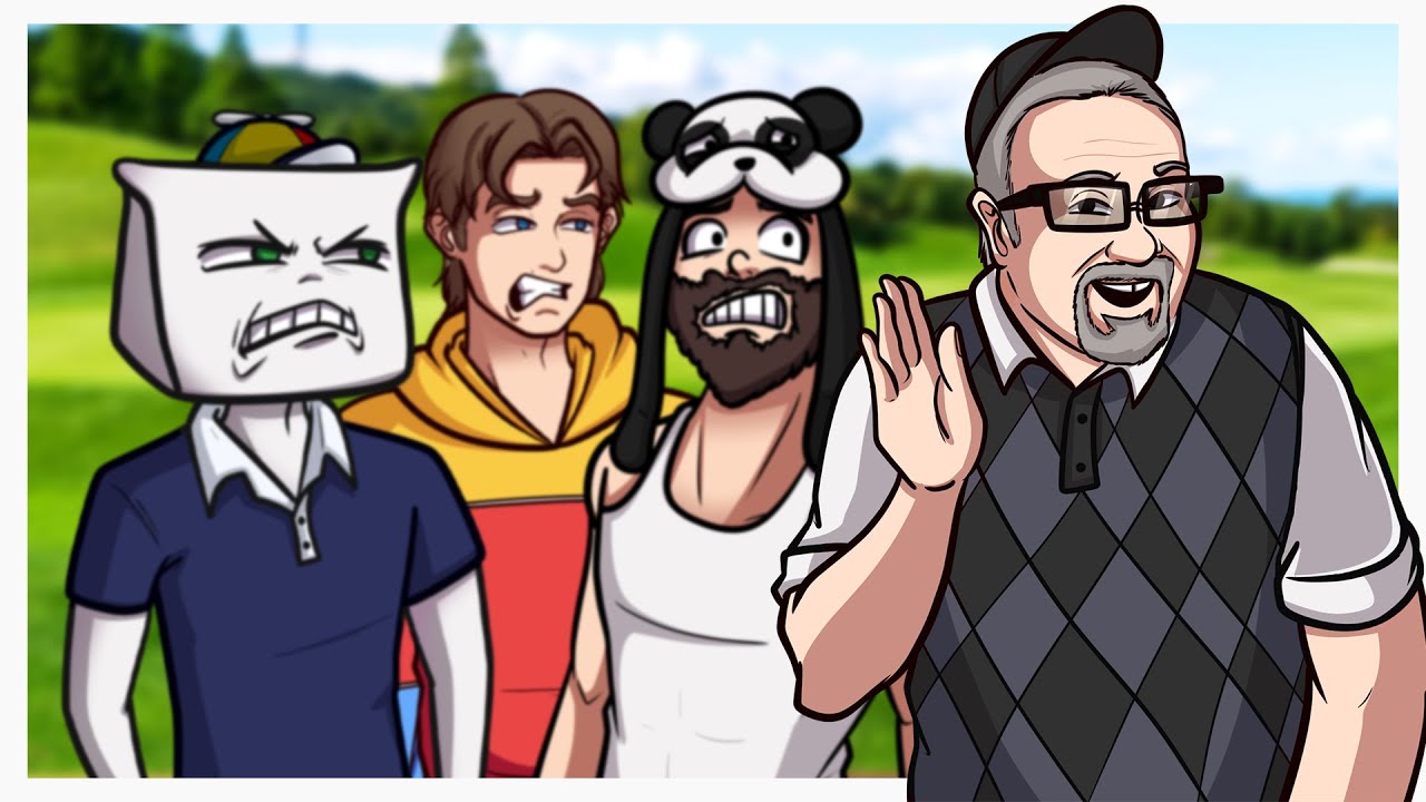 Mini Golf with Kryoz, Panda and Guy