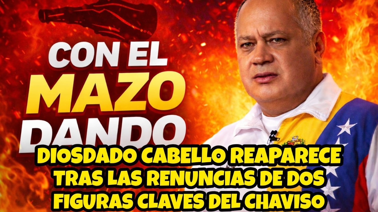 EN VIVO: DIOSDADO CABELLO REAPARECE EN EL PROGRAMA 