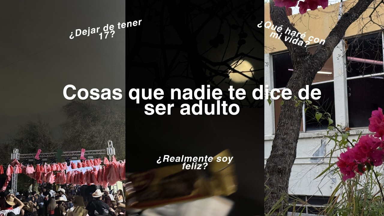 Cosas que nadie te dice de ser adulto | vlog