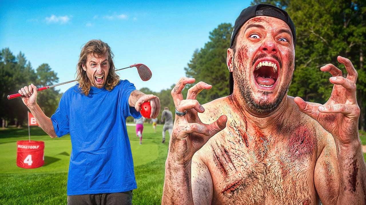 Bucket Golf Meltdown - Marty Finally Snaps