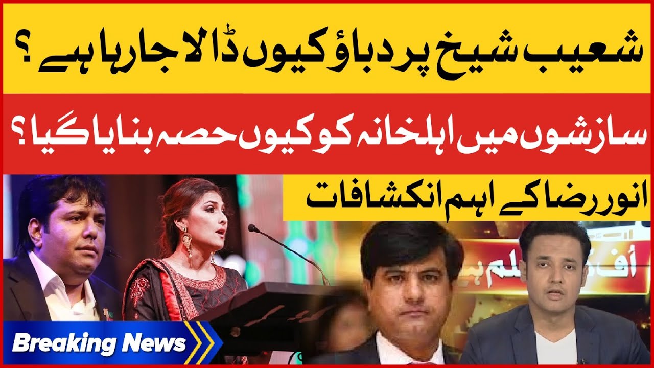 President National Press Club Anwar Raza Big Revelations | Shoaib Shaikh Wife Harassed | BOL News